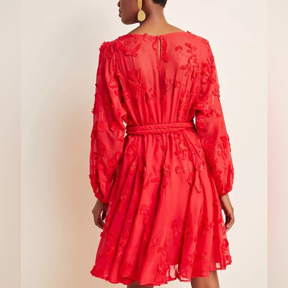Anthropologie Mare Mare Amal Textured Mini Dress - Picture 4 of 6
